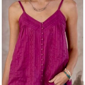 Sundance Joy and Love Camisole Tank in Gold